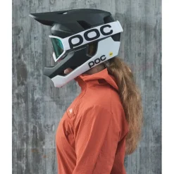 POC Otocon Race MIPS Helm - 8348 uranium black/hydrogen white matt