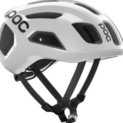 POC Ventral Air MIPS Helm - 8878 Hydrogen White/Uranium Black Matt w. Logo