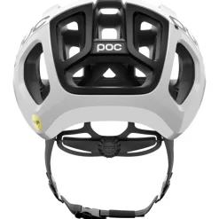 POC Ventral Air MIPS Helm - 8878 Hydrogen White/Uranium Black Matt w. Logo