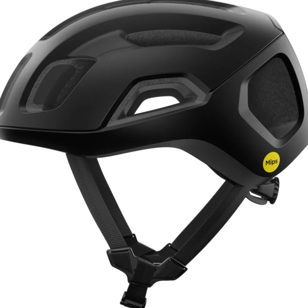 POC Ventral Air MIPS Helm - 1037 Uranium Black Matt