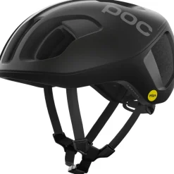 Racefietshelmen < POC Ventral MIP Helm - 1037 Uranium Black Matt