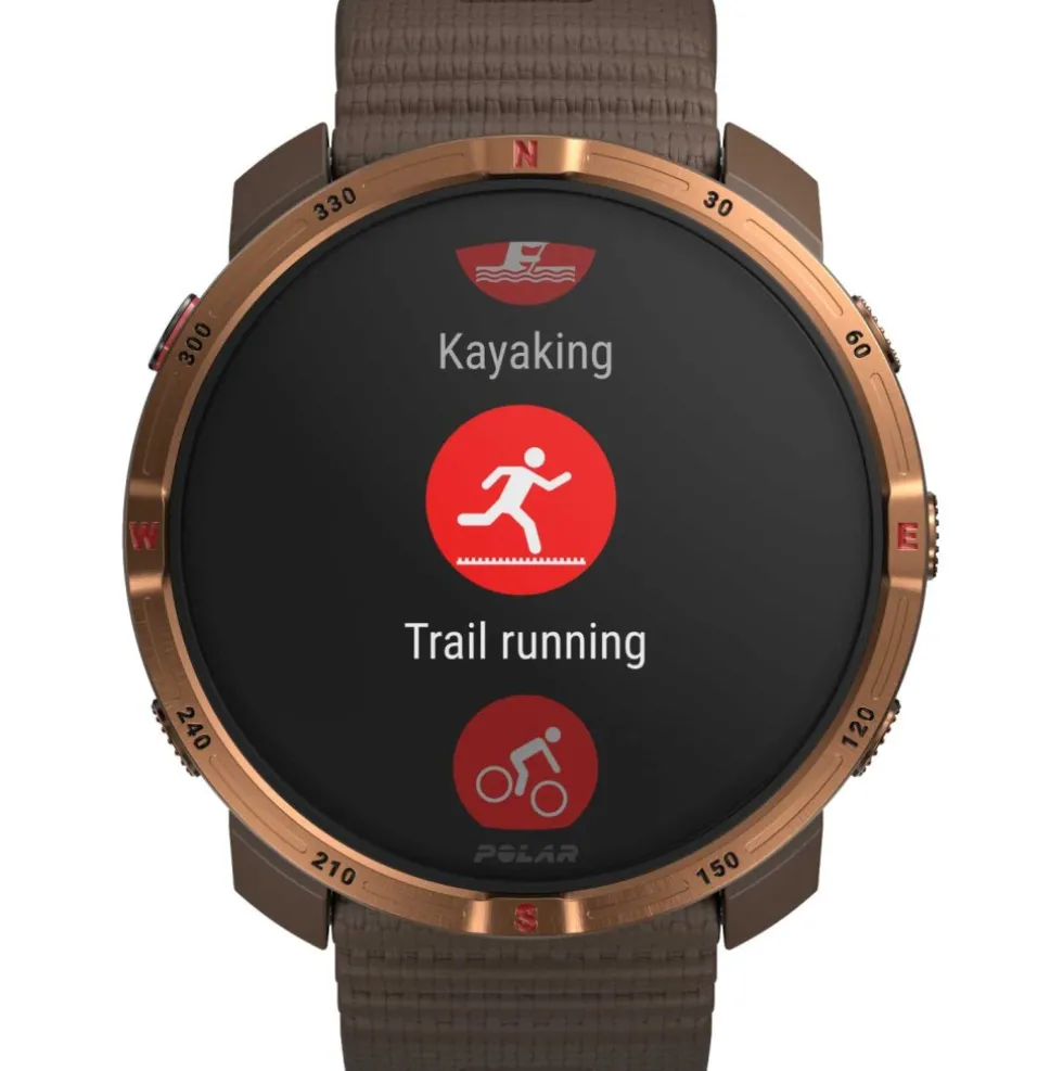 Polar Grit X2 GPS Multisporthorloge - bruin/koper