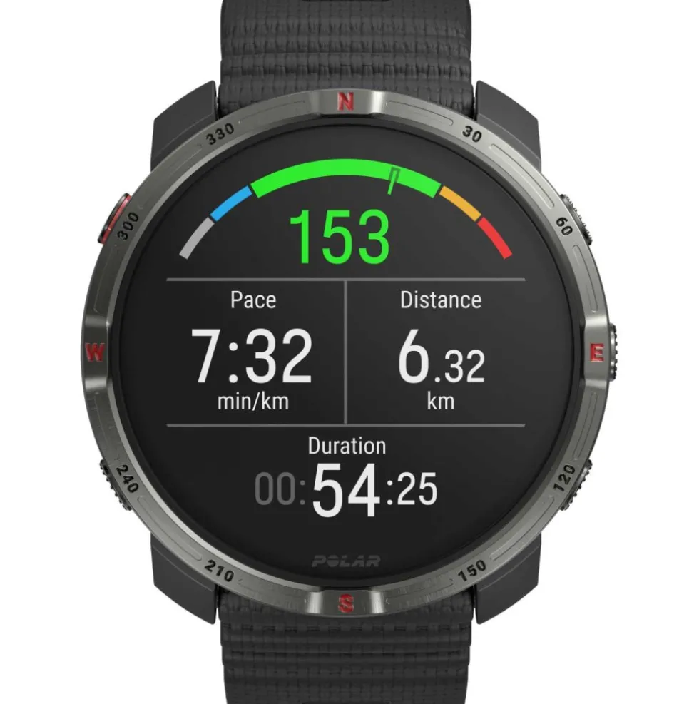 Polar Grit X2 GPS Multisporthorloge - zwart