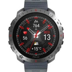 Sporthorloges|Sporthorloges < Polar Grit X2 Pro GPS Multisporthorloge - zilver/grijs