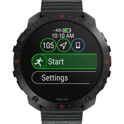 Polar Grit X2 Pro GPS Multisporthorloge Hook&Loop - zwart