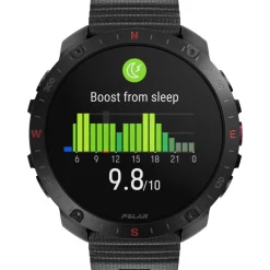 Polar Grit X2 Pro GPS Multisporthorloge Hook&Loop - zwart