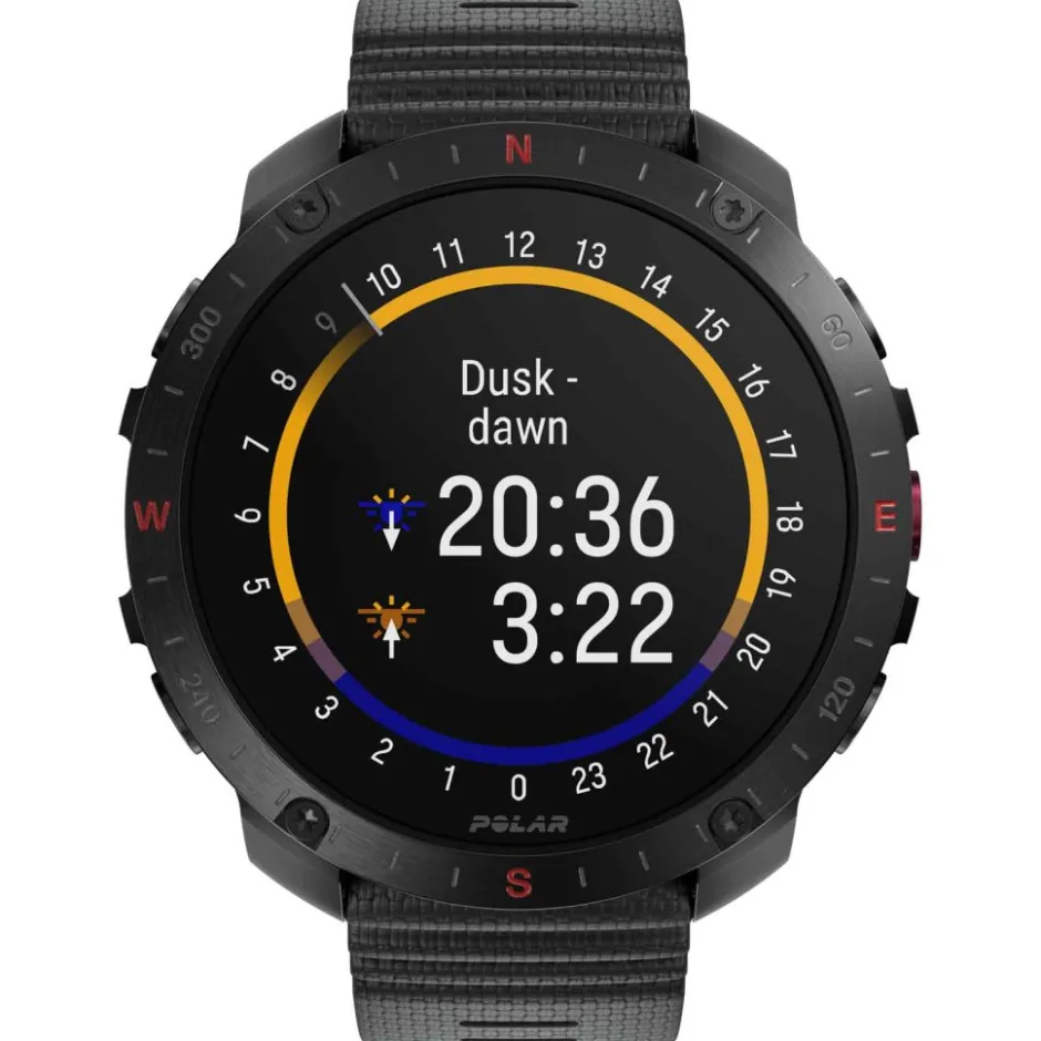 Sporthorloges|Sporthorloges < Polar Grit X2 Pro HR GPS Multisporthorloge + H10 Hartslagsensor - zwart