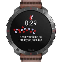Polar Grit X2 Pro Titanium GPS Multisporthorloge - Brons (Leren Polsband)
