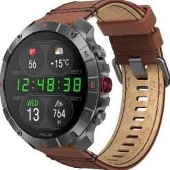 Polar Grit X2 Pro Titanium GPS Multisporthorloge - Brons (Leren Polsband)