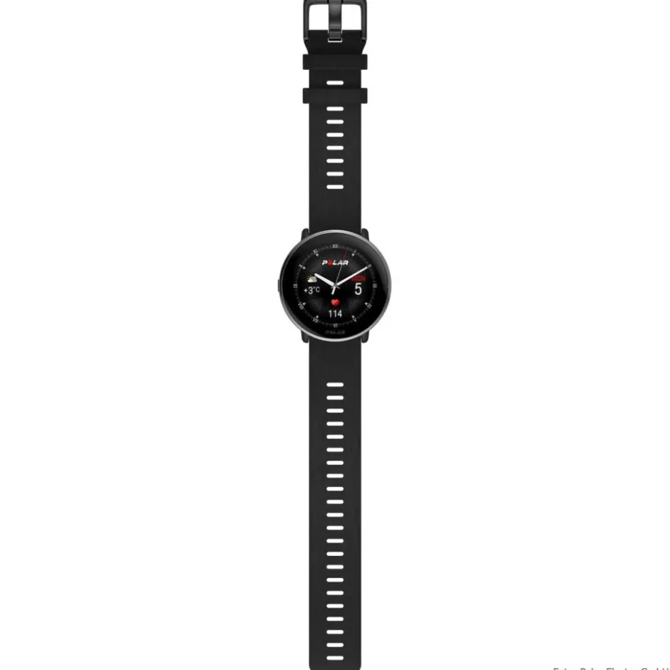 Sporthorloges|Sporthorloges < Polar Ignite 3 Titanium GPS Fitnesshorloge - Black (Siliconen polsbandje)