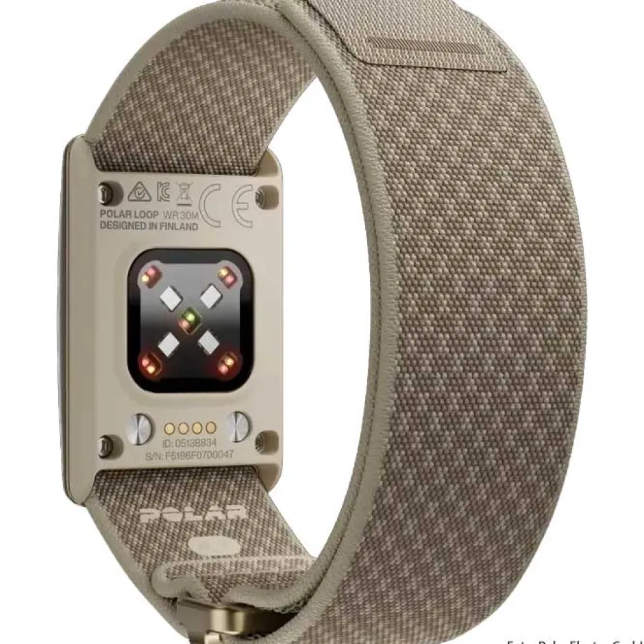 Sporthorloges|Sporthorloges < Polar Loop Fitness-armband zonder display - Greige Sand
