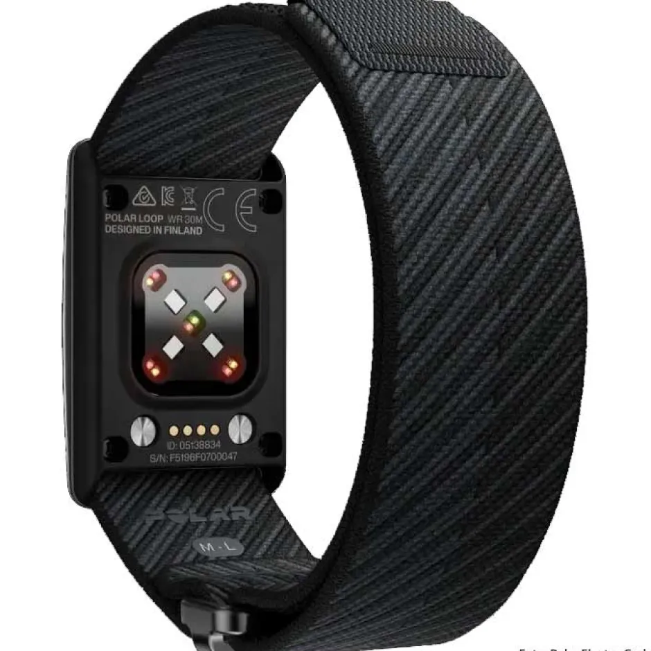Sporthorloges|Sporthorloges < Polar Loop Fitness-armband zonder display - Night Black