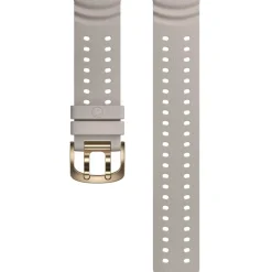 Polar 22mm Siliconen Armband S-L - grijs goud