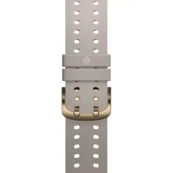 Polar 22mm Siliconen Armband S-L - grijs goud