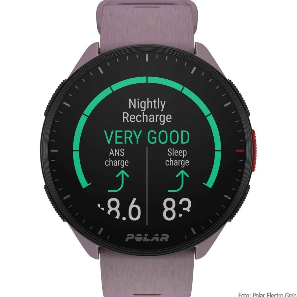 Polar Pacer GPS Hardloophorloge - Purple Dusk
