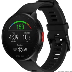 Polar Pacer GPS Hardloophorloge - Night Black
