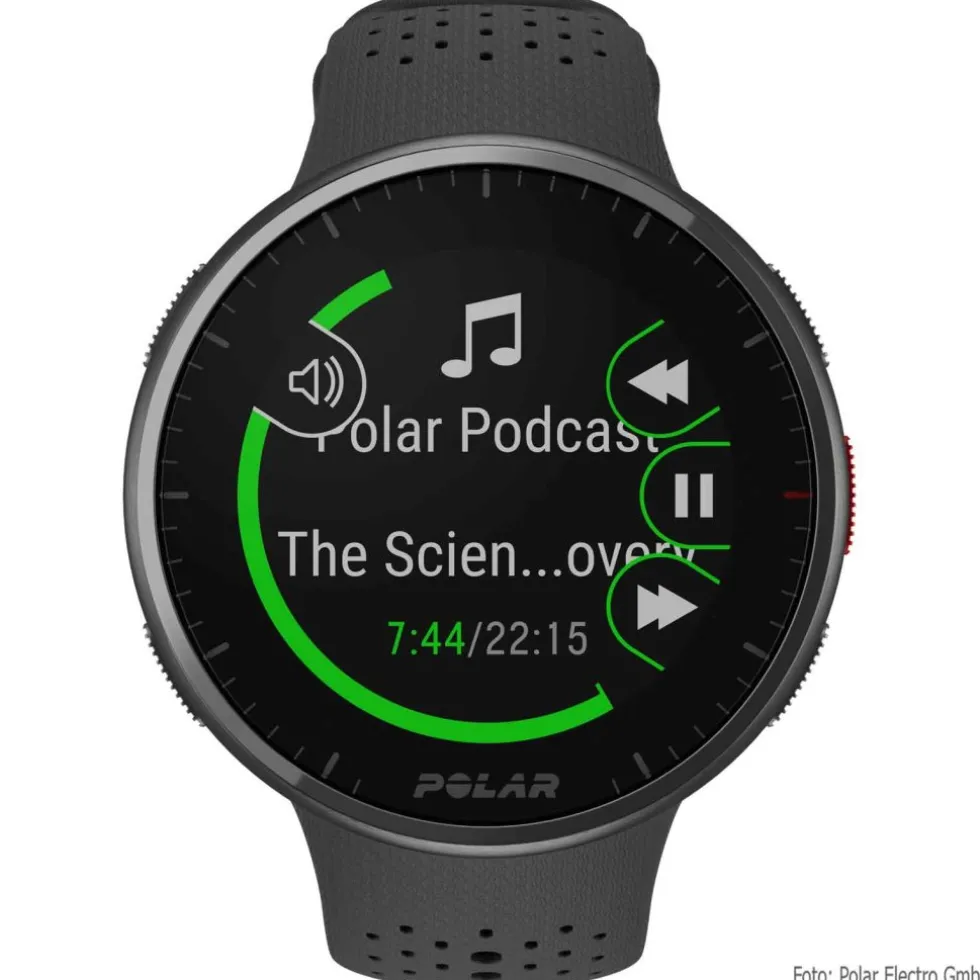 Polar Pacer Pro GPS Hardloophorloge - Carbon Gray
