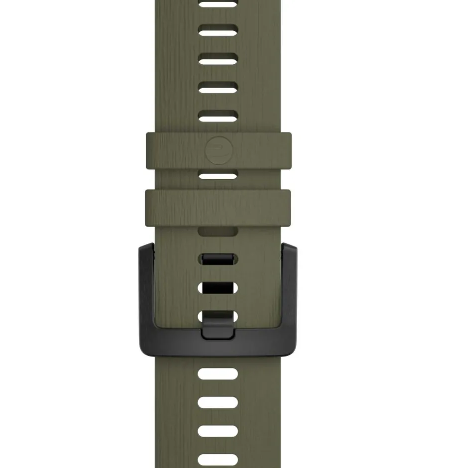 Sporthorloges|Sporthorloges < Polar Street X Polsbandje, 22mm - Forest Green
