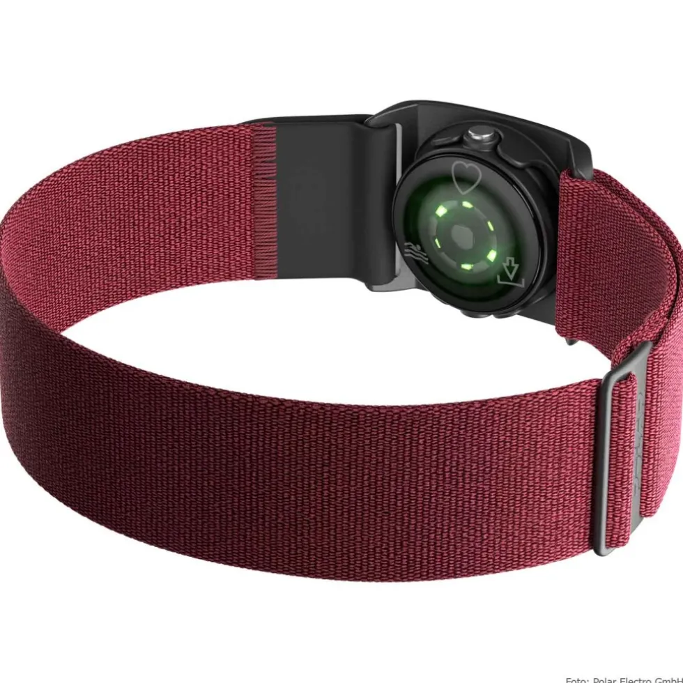 Polar Verity Sense - Optische Hartslagsensor - Donkerrood