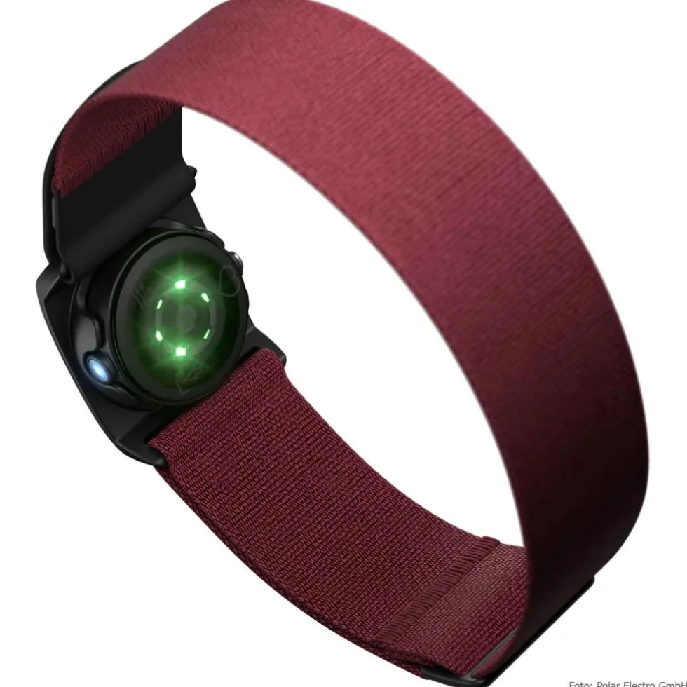 Polar Verity Sense - Optische Hartslagsensor - Donkerrood