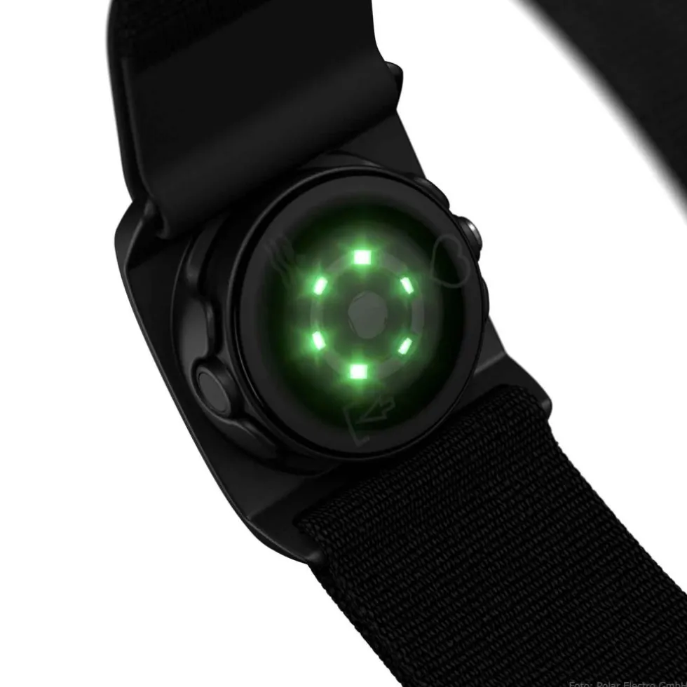 Polar Verity Sense - Optische Hartslagsensor - Zwart - S-L