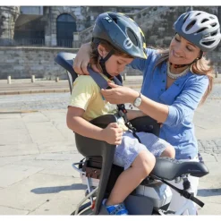 Polisport Bilby Maxi CFS Fietsstoeltje voor Kinderen voor Bagagedrager - zwart/donkergrijs