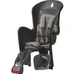 Kinderzitjes < Polisport Bilby Maxi FF Fietsstoeltje voor Kinderen voor Frame - zwart/donkergrijs