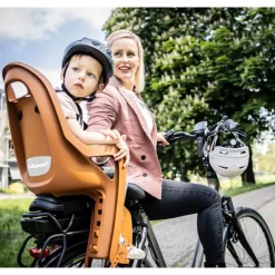 Polisport Groovy Maxi CFS Fietsstoeltje voor Kinderen voor Bagagedrager - zwart/donkergrijs