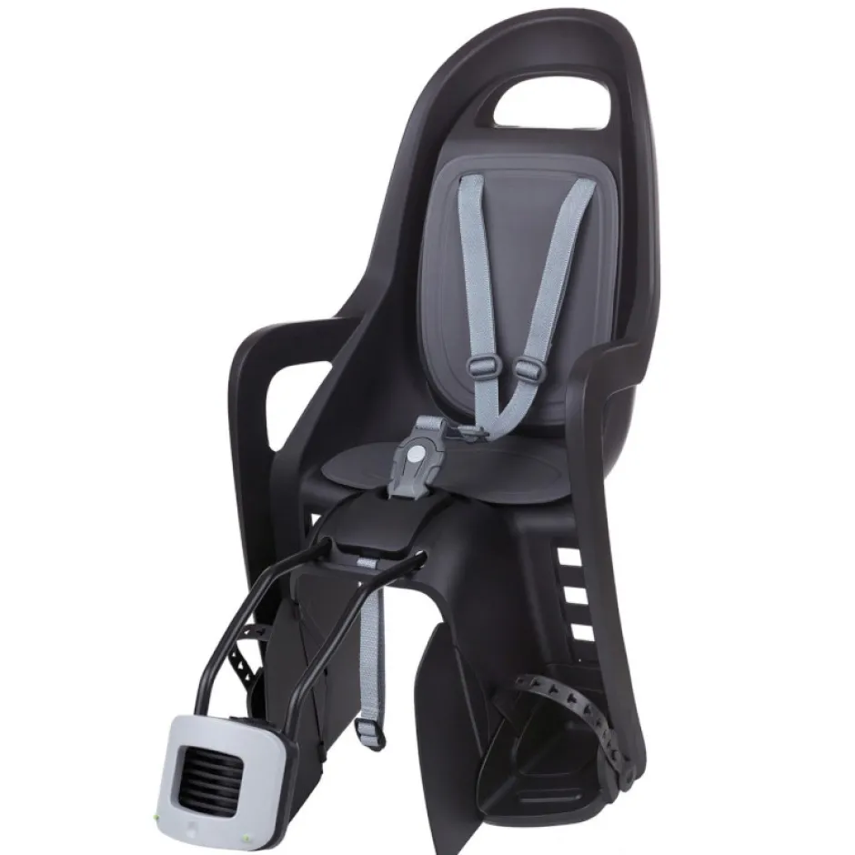 Kinderzitjes < Polisport Groovy Maxi FF Fietsstoeltje voor Kinderen voor Frame - zwart/donkergrijs
