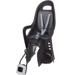 Kinderzitjes < Polisport Groovy Maxi FF 29" Fietsstoeltje voor Kinderen voor Frame - zwart/donkergrijs