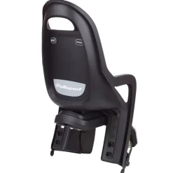 Polisport Groovy RS Plus Fietsstoeltje voor Kinderen voor Frame - zwart/donkergrijs