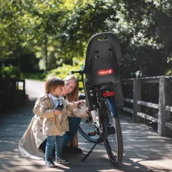 Kinderzitjes < Polisport Koari CFS Fietsstoeltje voor Kinderen voor Bagagedrager - zwart/grijs