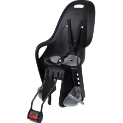 Kinderzitjes < Polisport Koari FF 29" Fietsstoeltje voor Kinderen voor Frame - zwart/grijs