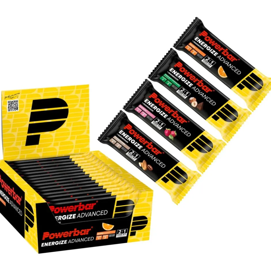 Outdoor Maaltijden < Powerbar Energize Advanced - Koolhydraatreep - 15x55g