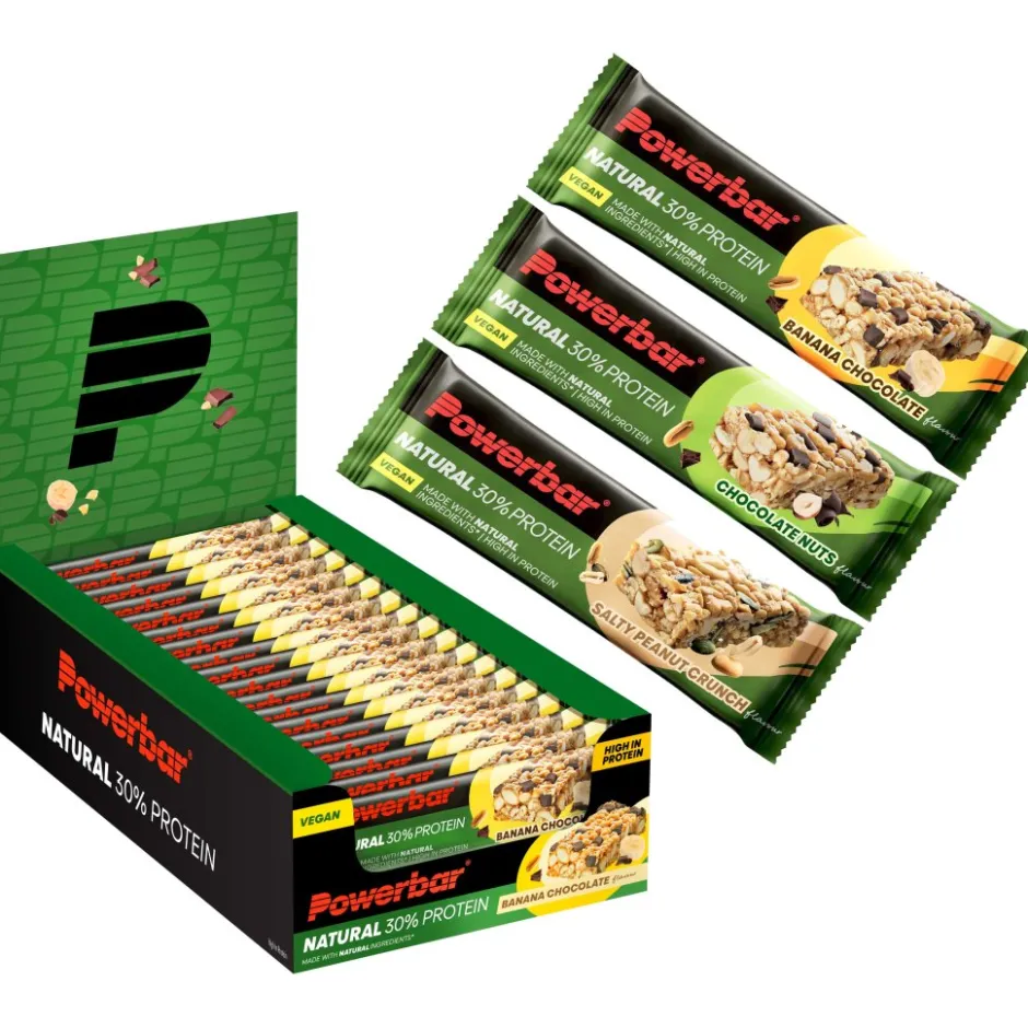 Outdoor Maaltijden < Powerbar Natural Protein - proteïne-reep - 18x40g
