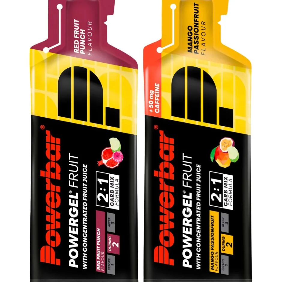 Outdoor Maaltijden < Powerbar PowerGel Fruit - Koolhydraatgel - 41g
