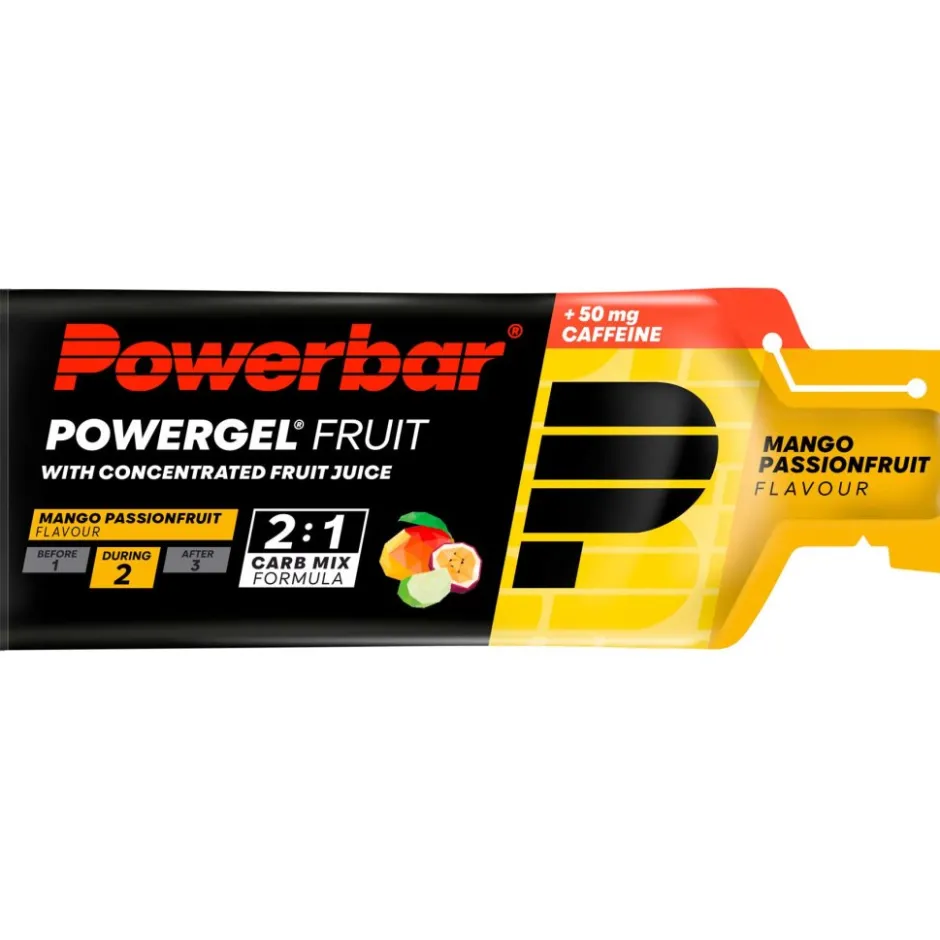 Outdoor Maaltijden < Powerbar PowerGel Fruit - Koolhydraatgel - 41g