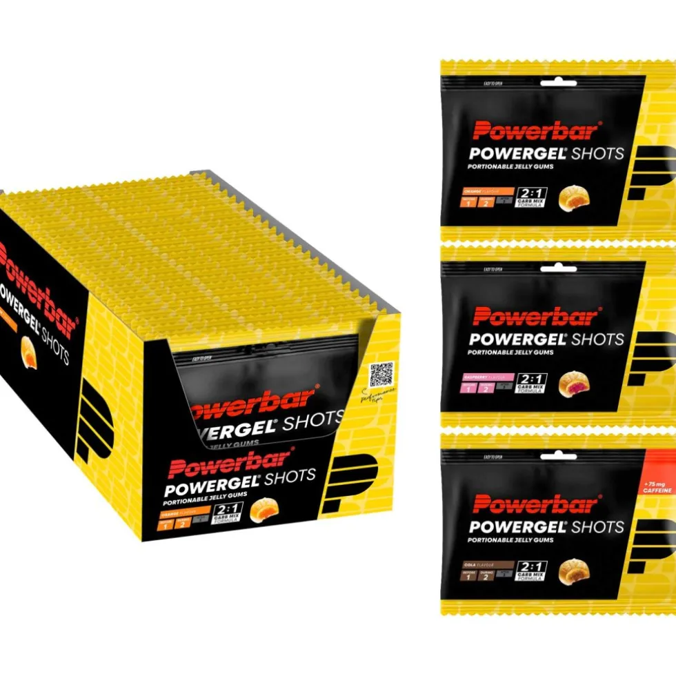 Powerbar PowerGel Shots - Koolhydraatrijke gummibeertjes - 24x60g