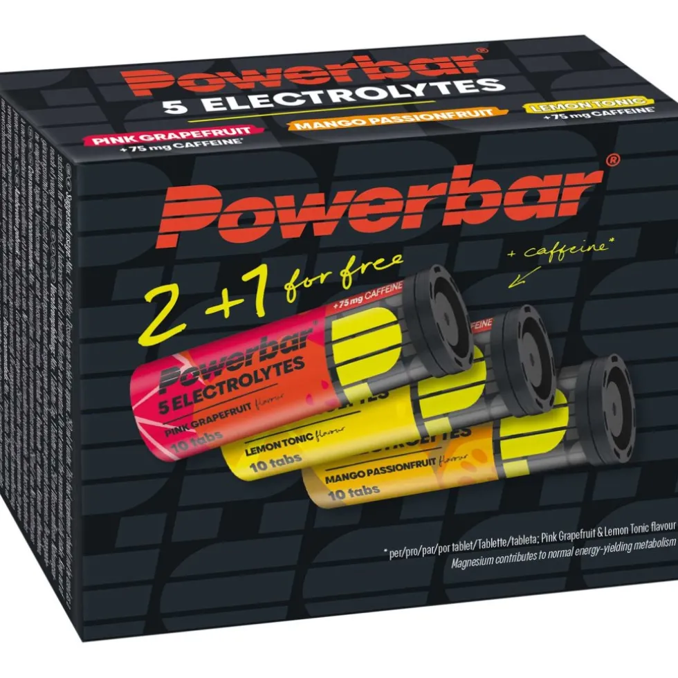 Powerbar 5Electrolytes Multiflavour Pack - Sportdrank bruistabletten - 2 + 1 gratis (30 stuks)