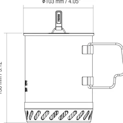 Kooktoestellen & Aanstekers < Primus Lite Ultra Koker 0,8 l