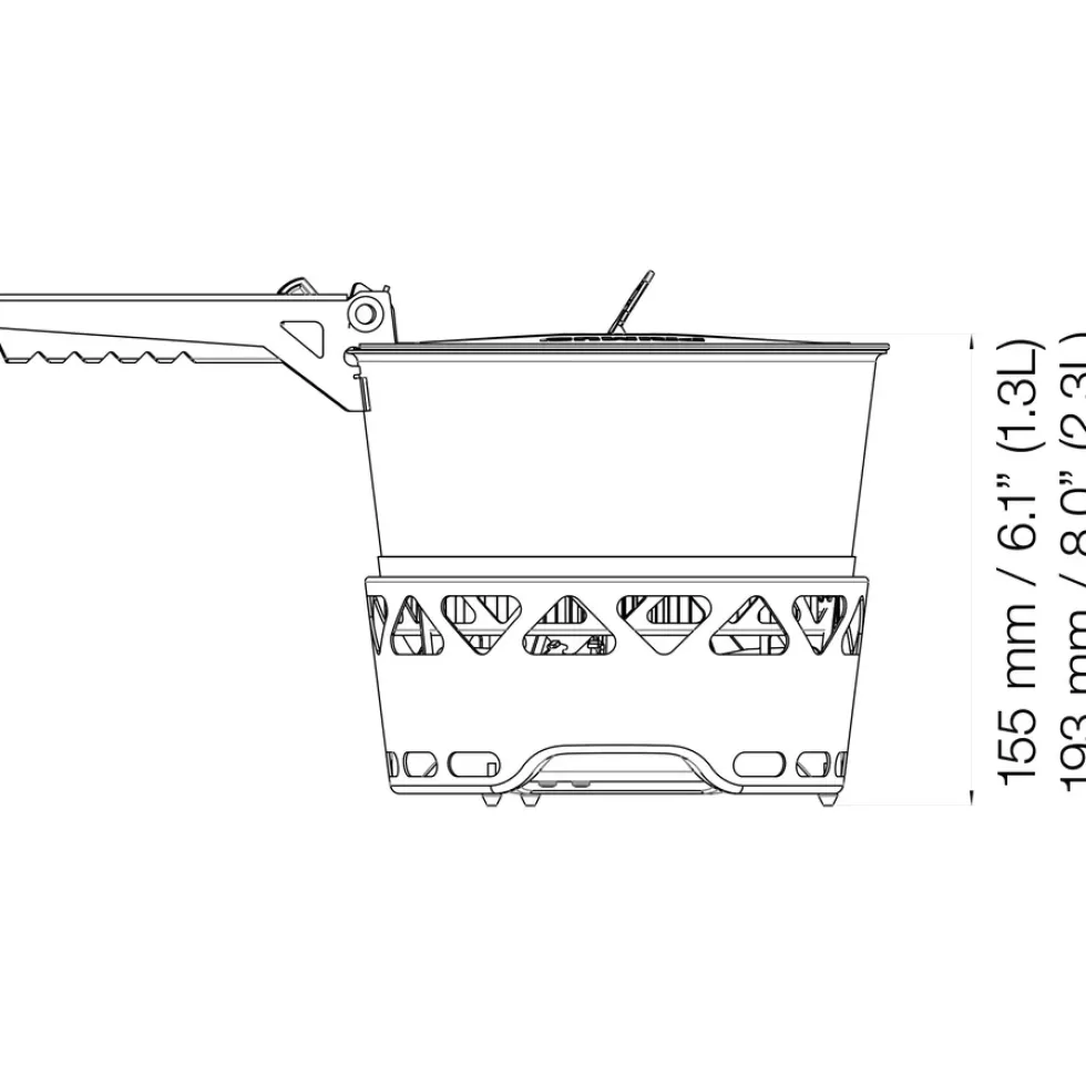 Primus PrimeTech II Koker set - 1,3 l