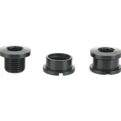 Problem Solvers Chainring Bolts with Nuts Aluminium 8mm