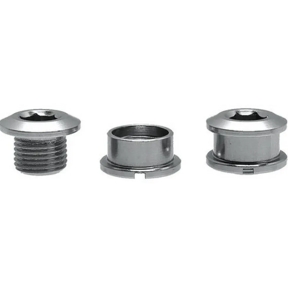 Problem Solvers Chainring Bolts with Nuts Aluminium 8mm