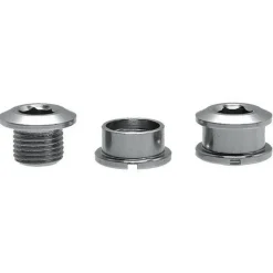 Bouten|Gereedschap En Onderhoud < Problem Solvers Chainring Bolts with Nuts Aluminium Hex Head 8mm - 5 pcs.