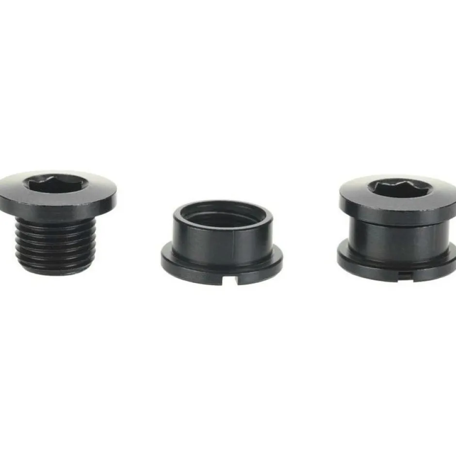 Bouten|Gereedschap En Onderhoud < Problem Solvers Chainring Bolts with Nuts Aluminium Hex Head 8mm - 5 pcs.