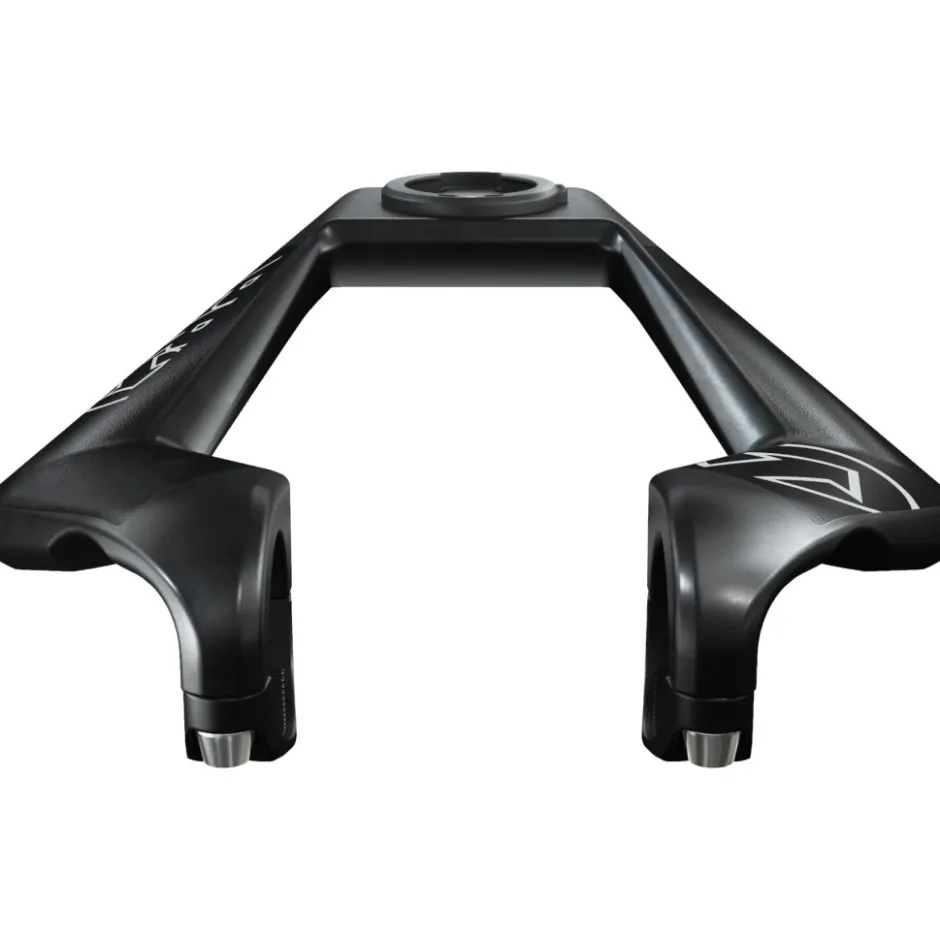 Opzetsturen|Opzetsturen < PRO Compact Clip-On Aerobar - Carbon | Computer Mount - 31.8mm | black