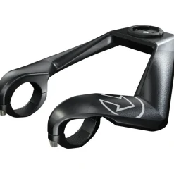 Opzetsturen|Opzetsturen < PRO Compact Clip-On Aerobar - Carbon | Computer Mount - 31.8mm | black