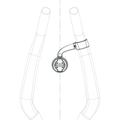 Profile Design Fietscomputerhouder - Type Garmin | voor 52 ASA Verlengstukken