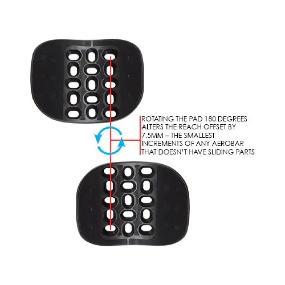 Opzetsturen|Opzetsturen < Profile Design Opzetstuur - Flip | Ergo | 52a | Aluminium - black