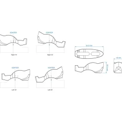 Profile Design Riser Kit - Adapters | A3 Tilt Booster | 15°